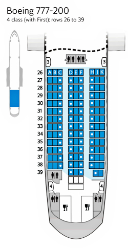 MALAYSIA AIRLINES BOEING 777 SEATING CHART
