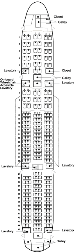 boeing 777 continental airlines seating chart