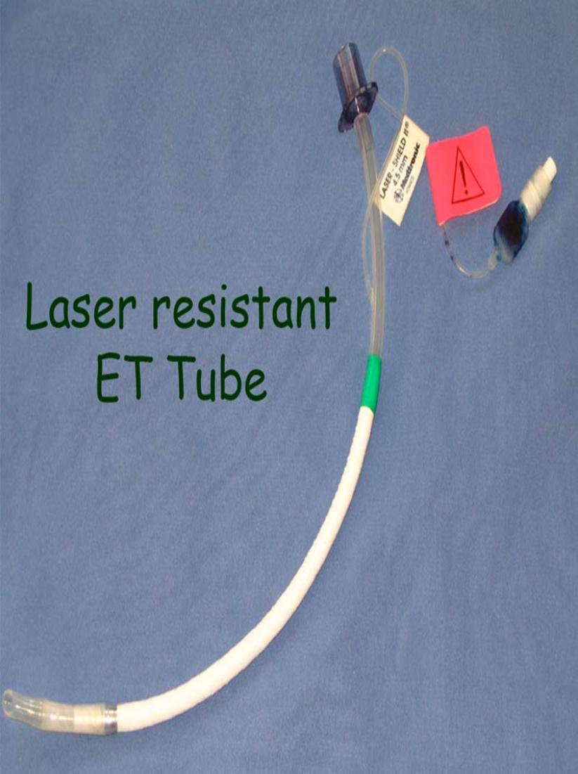 laser tracheal tube
