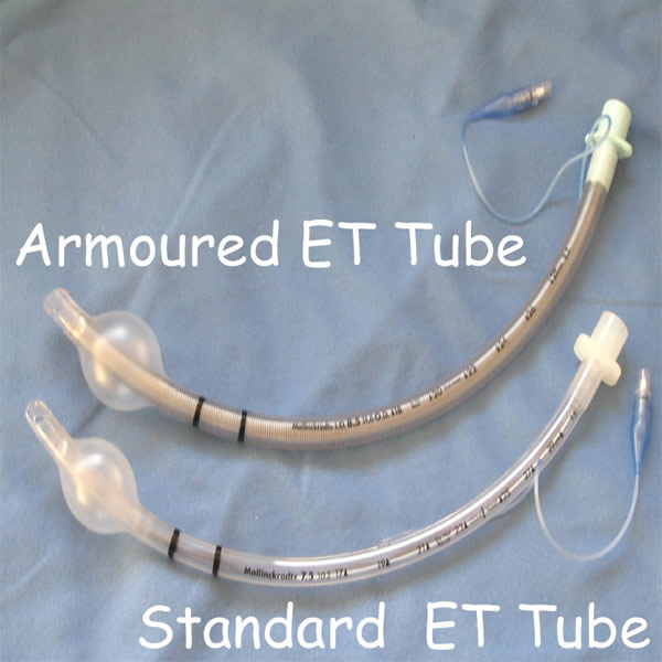 armoured tracheal tube